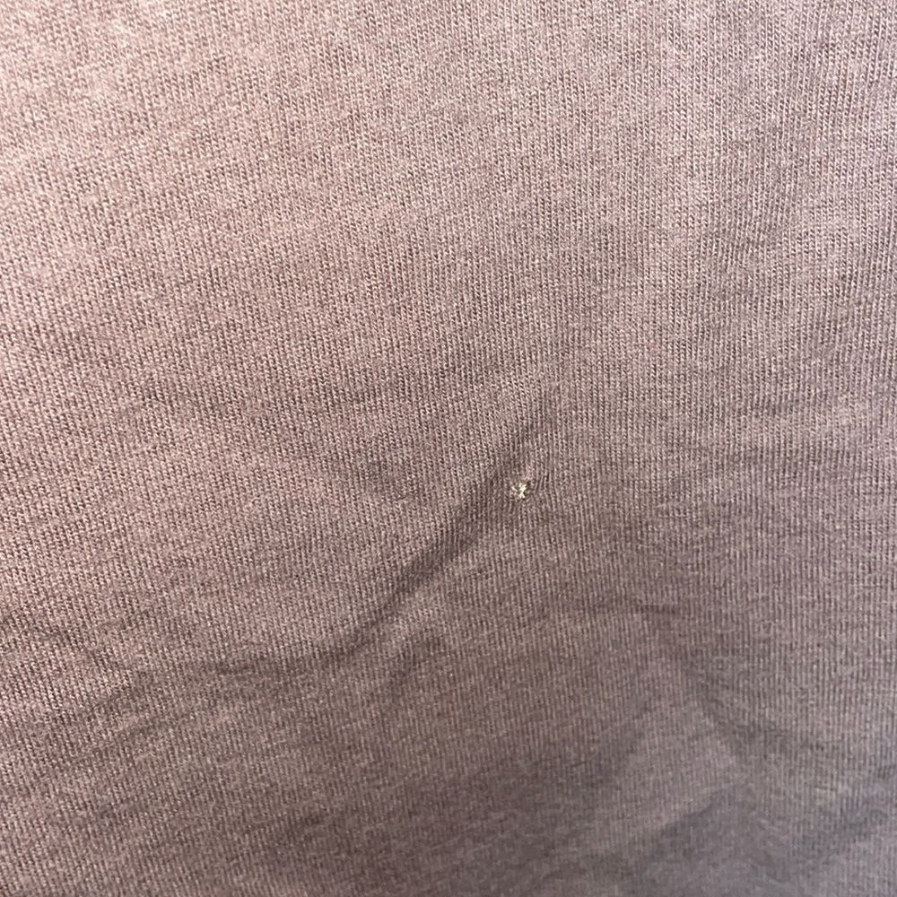 Vintage 70s 80s turtle neck mock long sleeve autumn brown wool dress modest - Picture 6 of 11